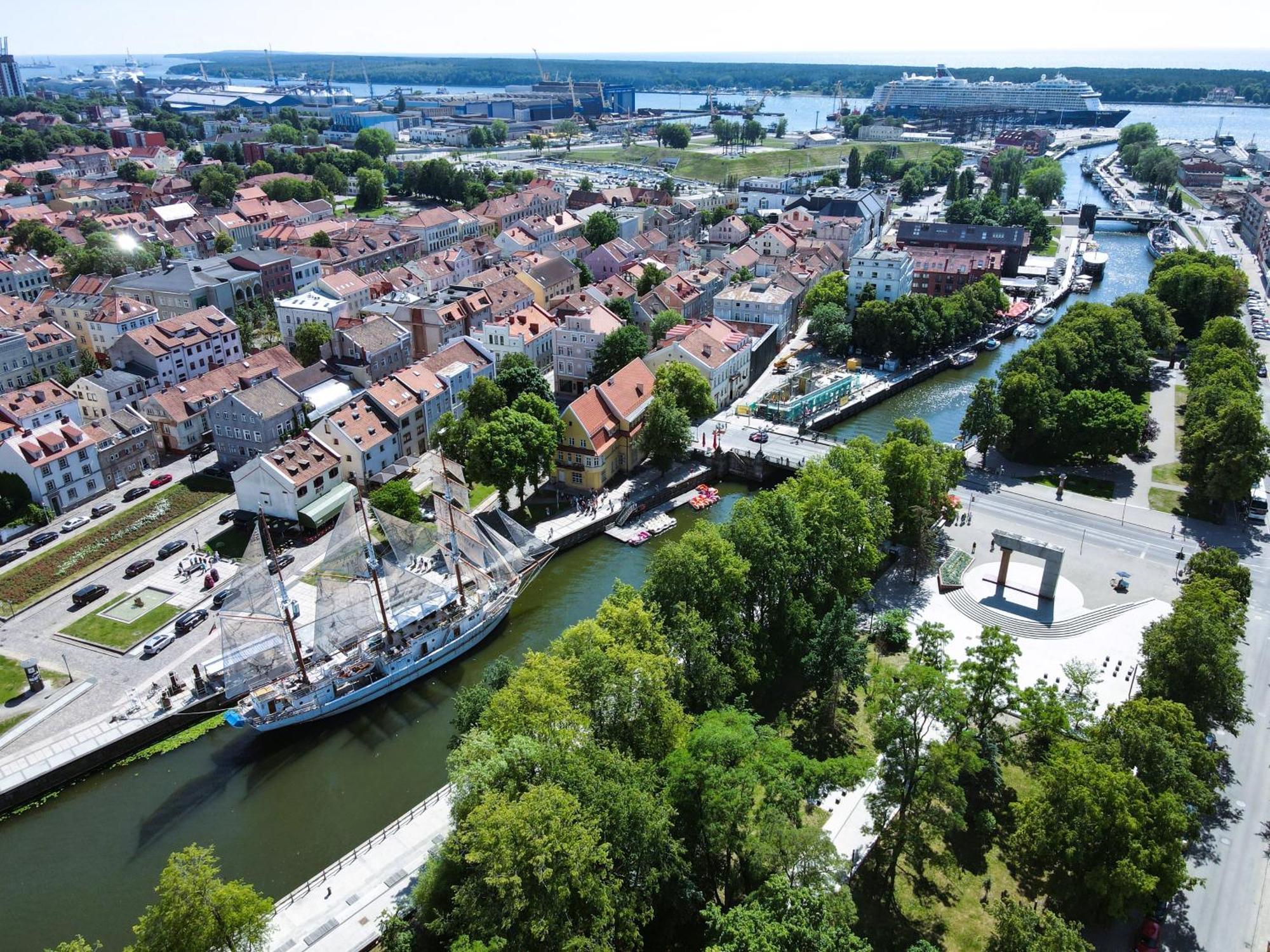 Great View Studio, Self Check In, Free Parking Klaipėda Kültér fotó